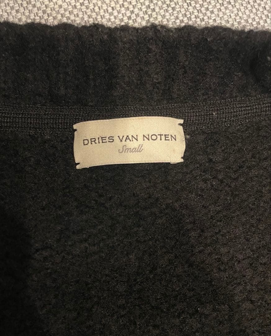 DRIES VAN NOTEN ドリス カーディガン 黒 オーバーサイズ S