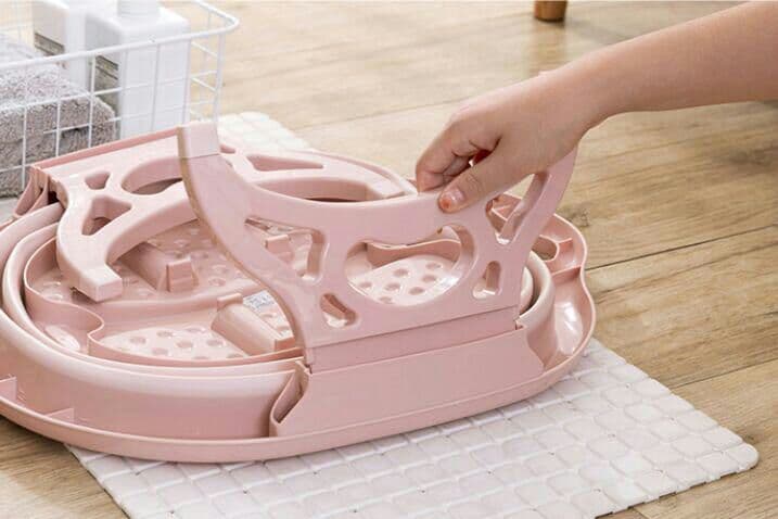 家庭用品浴室トイレの実用的な折り畳み型洗面器