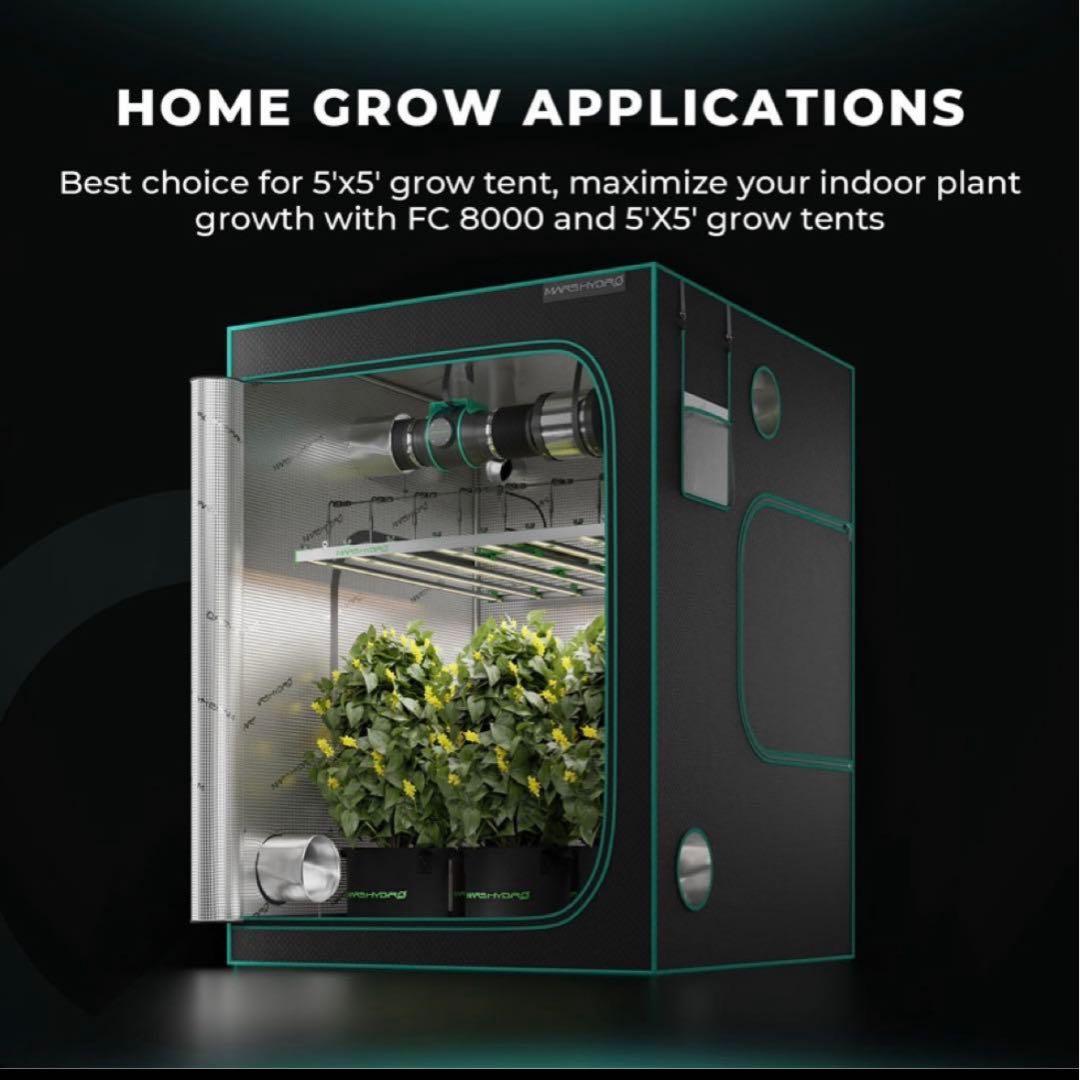 MARS HYDRO FC-8000植物育成グロウライト OPTIC LED