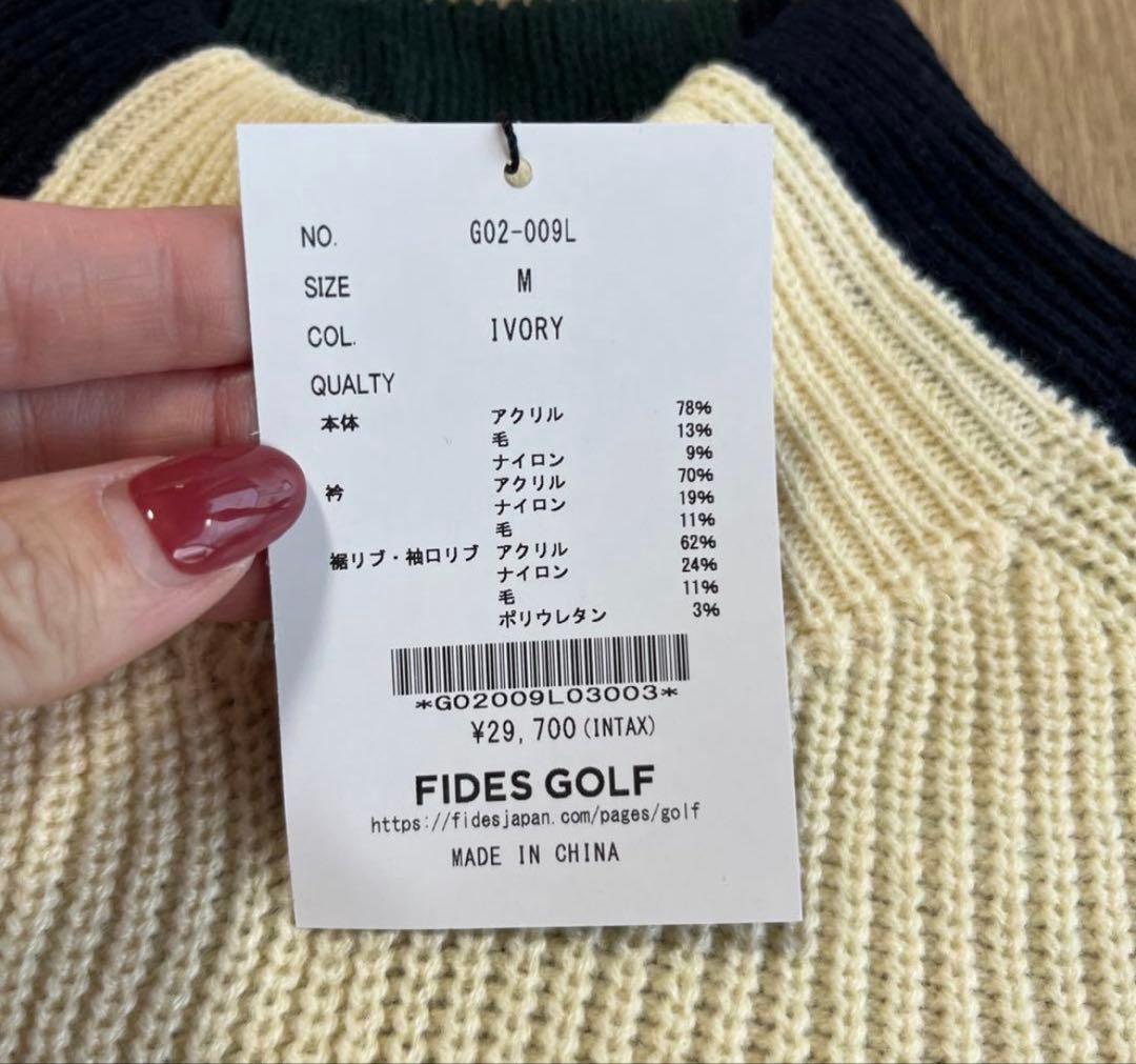 fidesゴルフ レディース　ニット