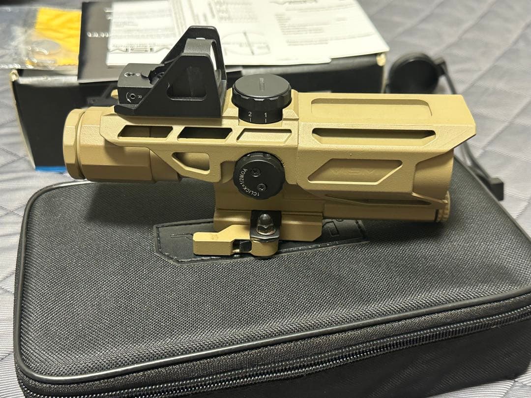 VISM 3-9x40 ドットサイト一体型 スコープ クイックリリース