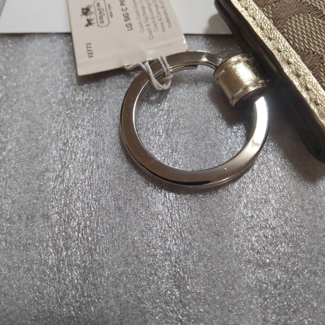 COACH☆Signature picture frame Bag Charm