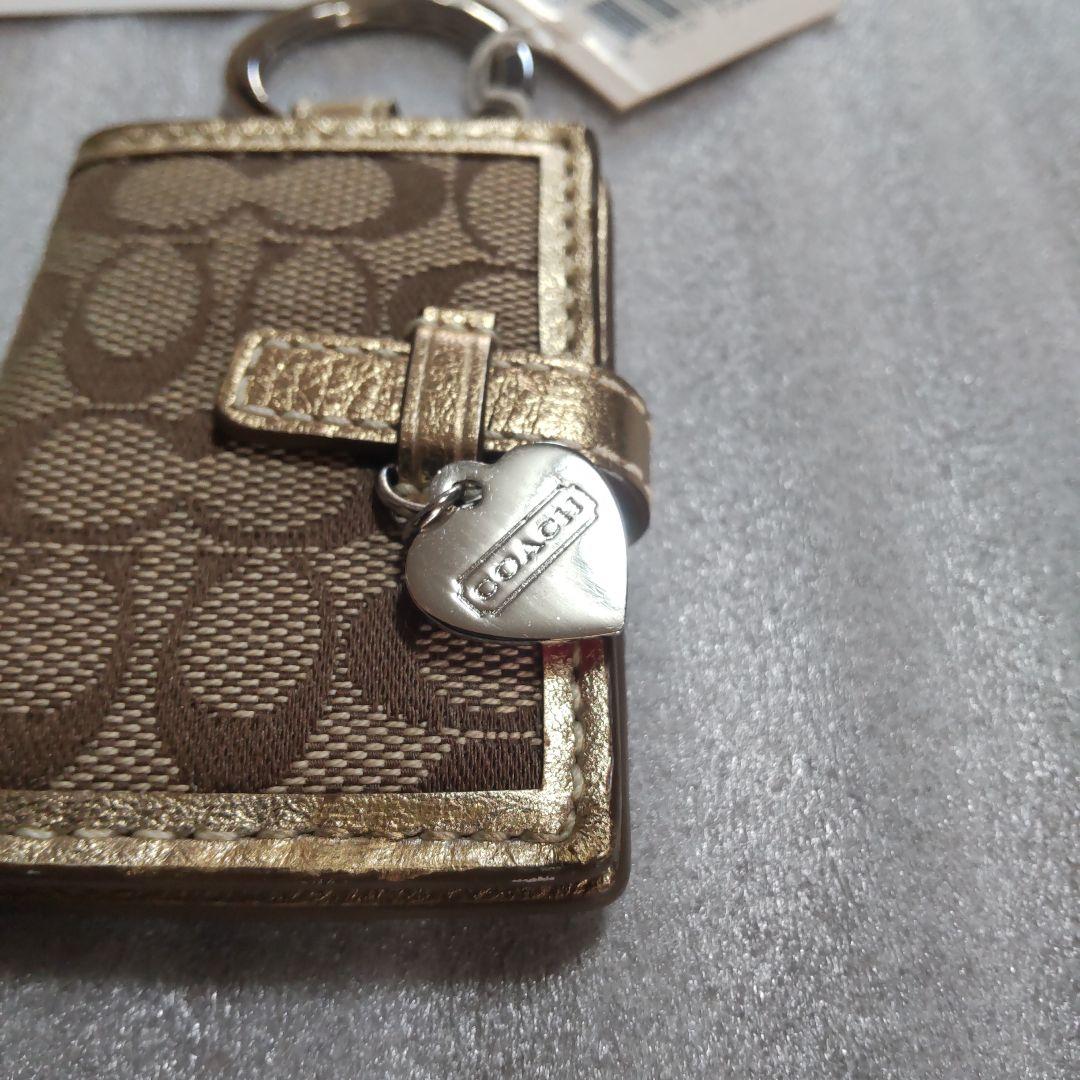 COACH☆Signature picture frame Bag Charm