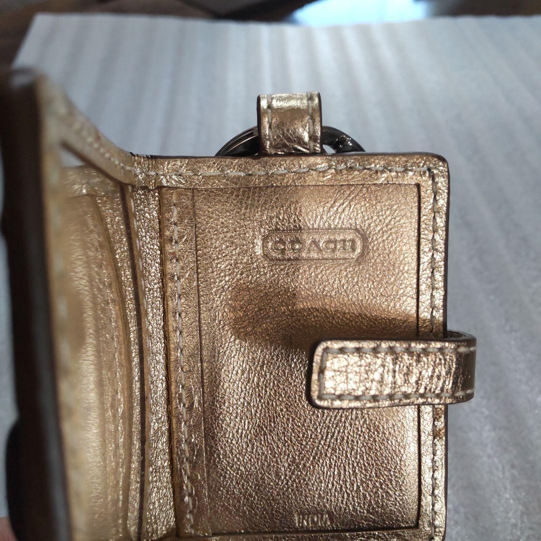 COACH☆Signature picture frame Bag Charm
