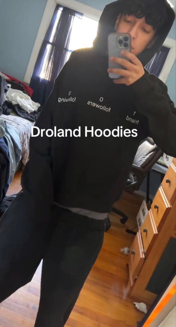 トップス droland miller DND hoodie