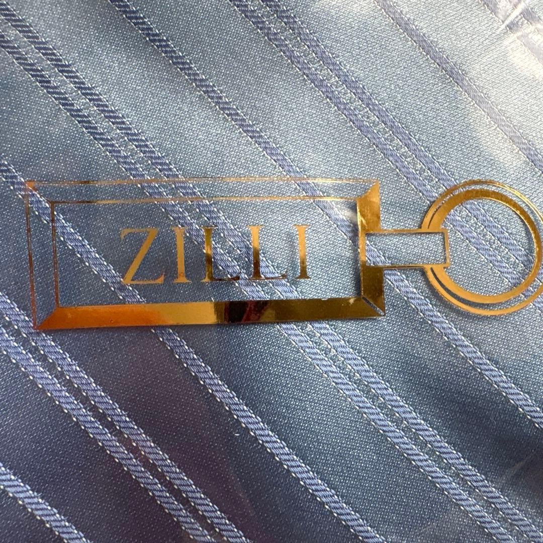 ZILLI ネクタイ　新品　水色