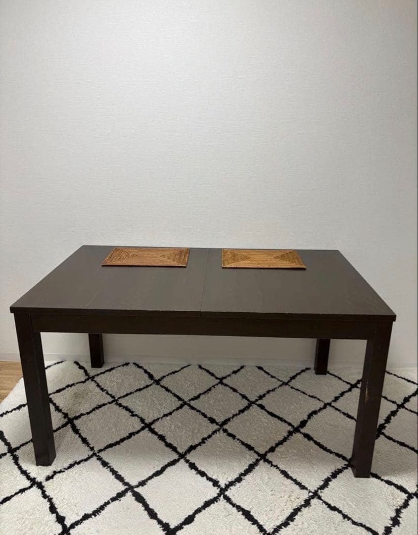®️【送料込み】IKEA イケア 伸長式ダイニングテーブル BJURSTA