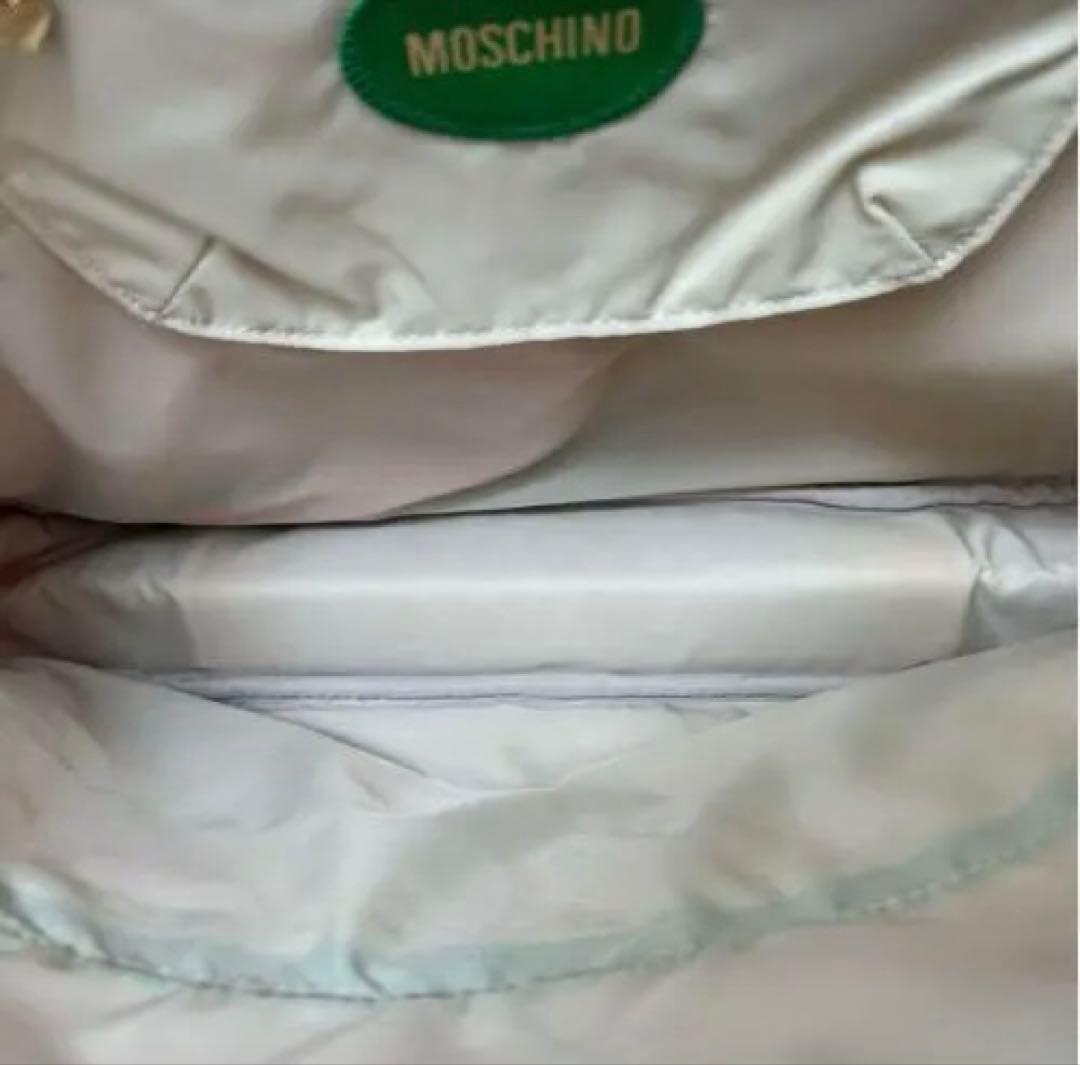希少　新品　90's MOSCHINO 2way エナメルボストンバック　日本製