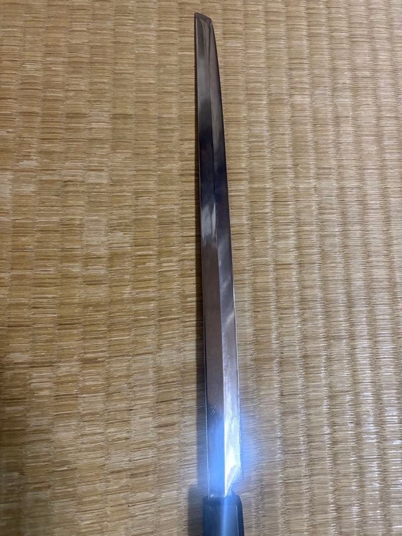 源　正隆　別作　てっさ包丁　半鏡面仕立　刃渡り約29㎝　高級金蘭包丁袋付
