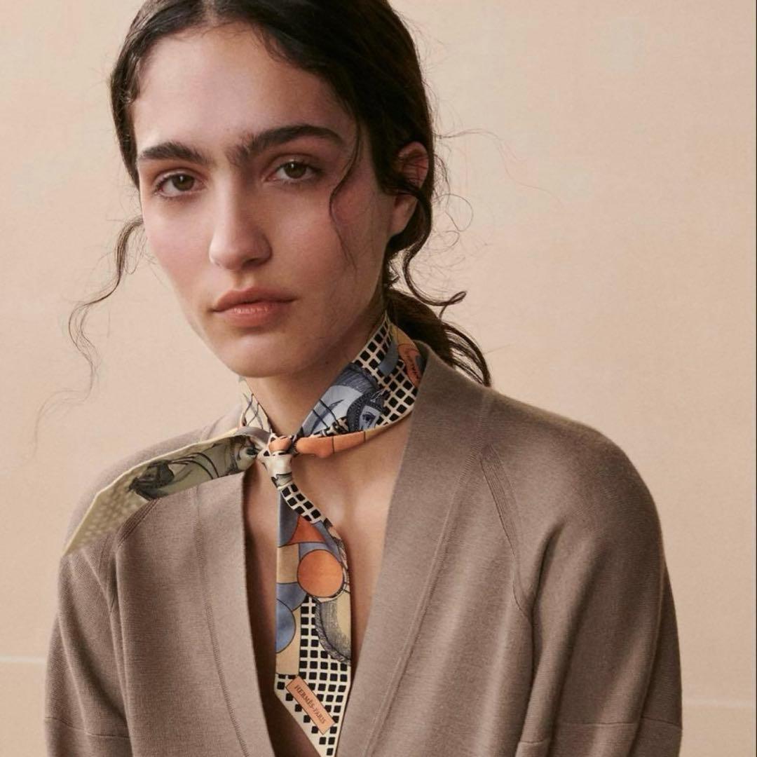 美品 HERMES エルメス ツイリー カヴァリエ・アン・フォルム
