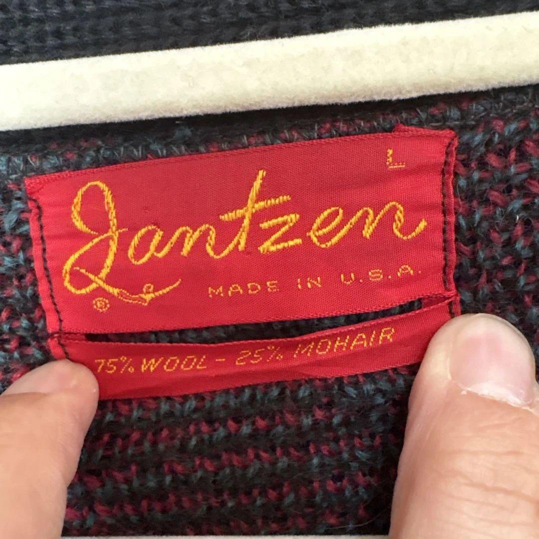 jantzen 60s カーディガン　モヘア混