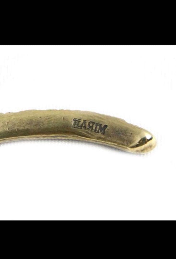 ハリム/HARIM バングル　アラベスク　真鍮製　　新品未使用