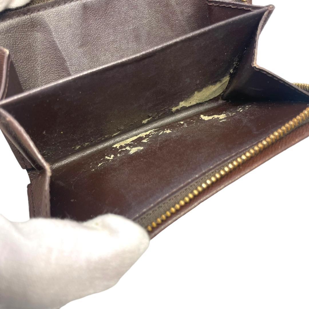 【激レア/廃盤品】 ルイヴィトン ポルトフォイユ トレゾール ダミエ エベヌ