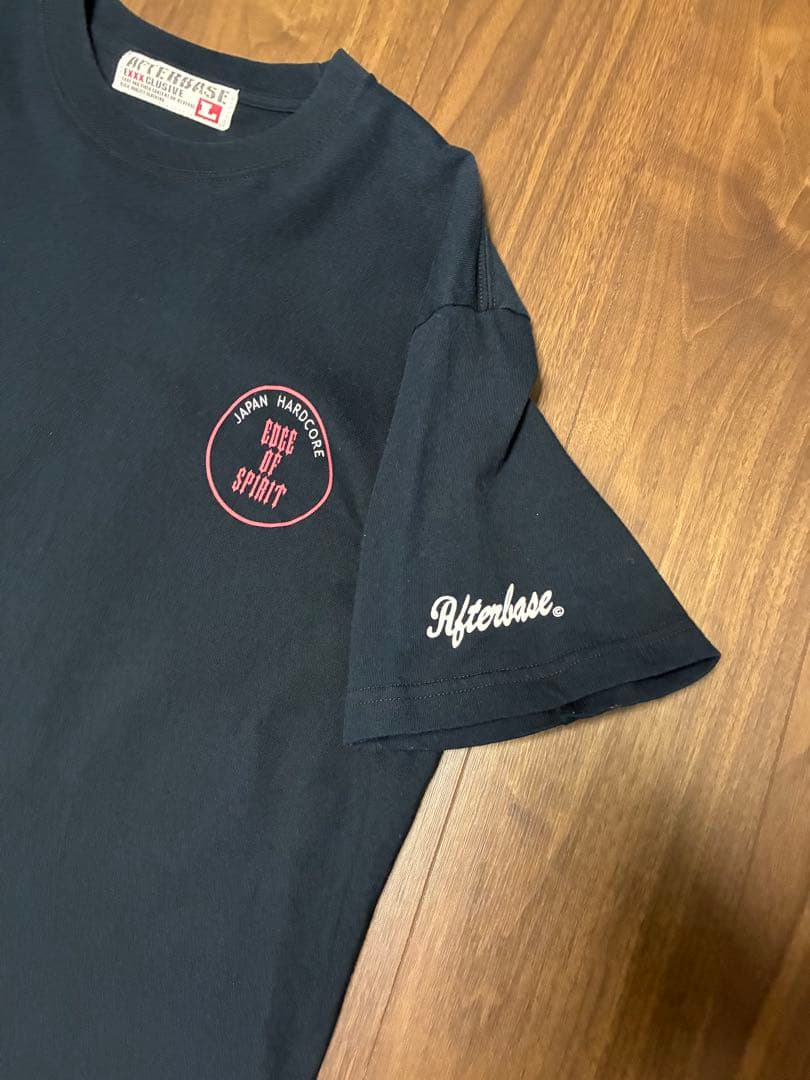 美品　AFTERBASE × EDGE OF SPIRIT Tシャツ　Lサイズ
