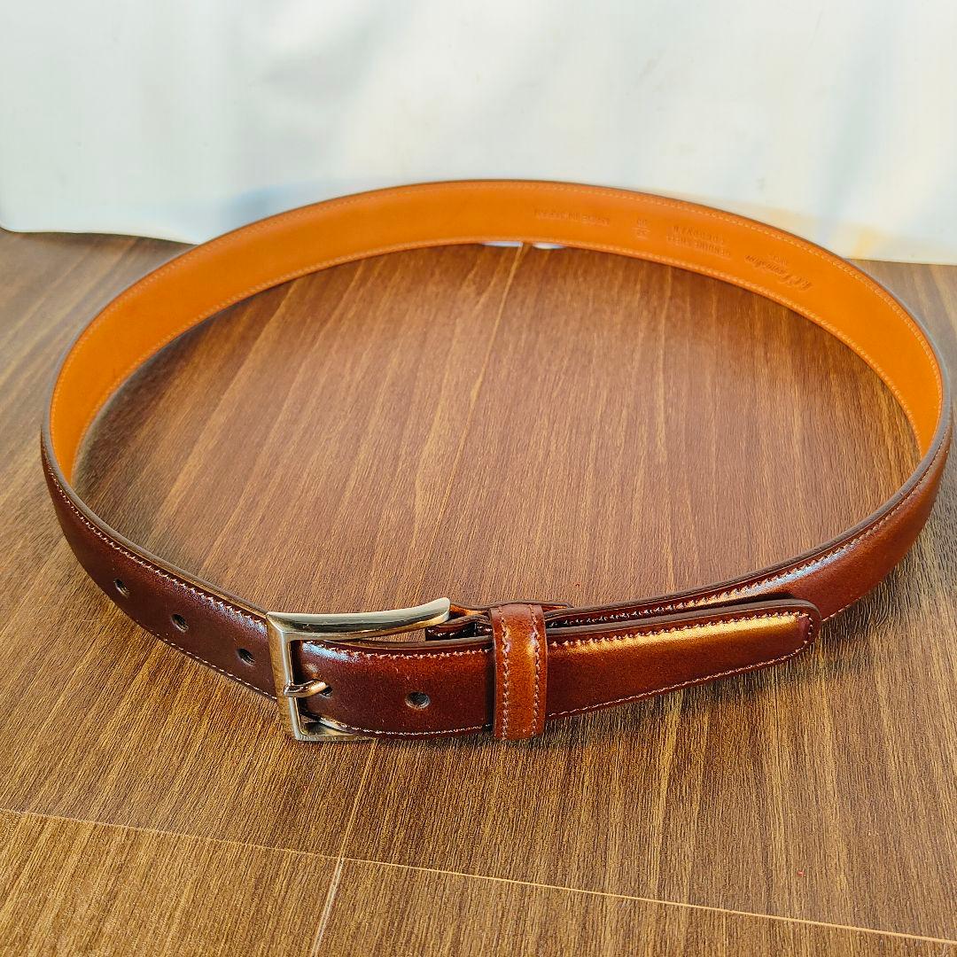 【極艶美品】K.T. Lewiston ラコタハウス正規品 高級コードバンベルト