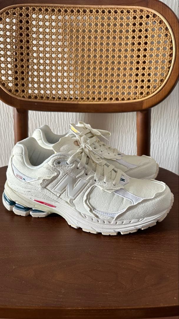 靴 NB M2002R PROTECTION PACK SEA SALT us8