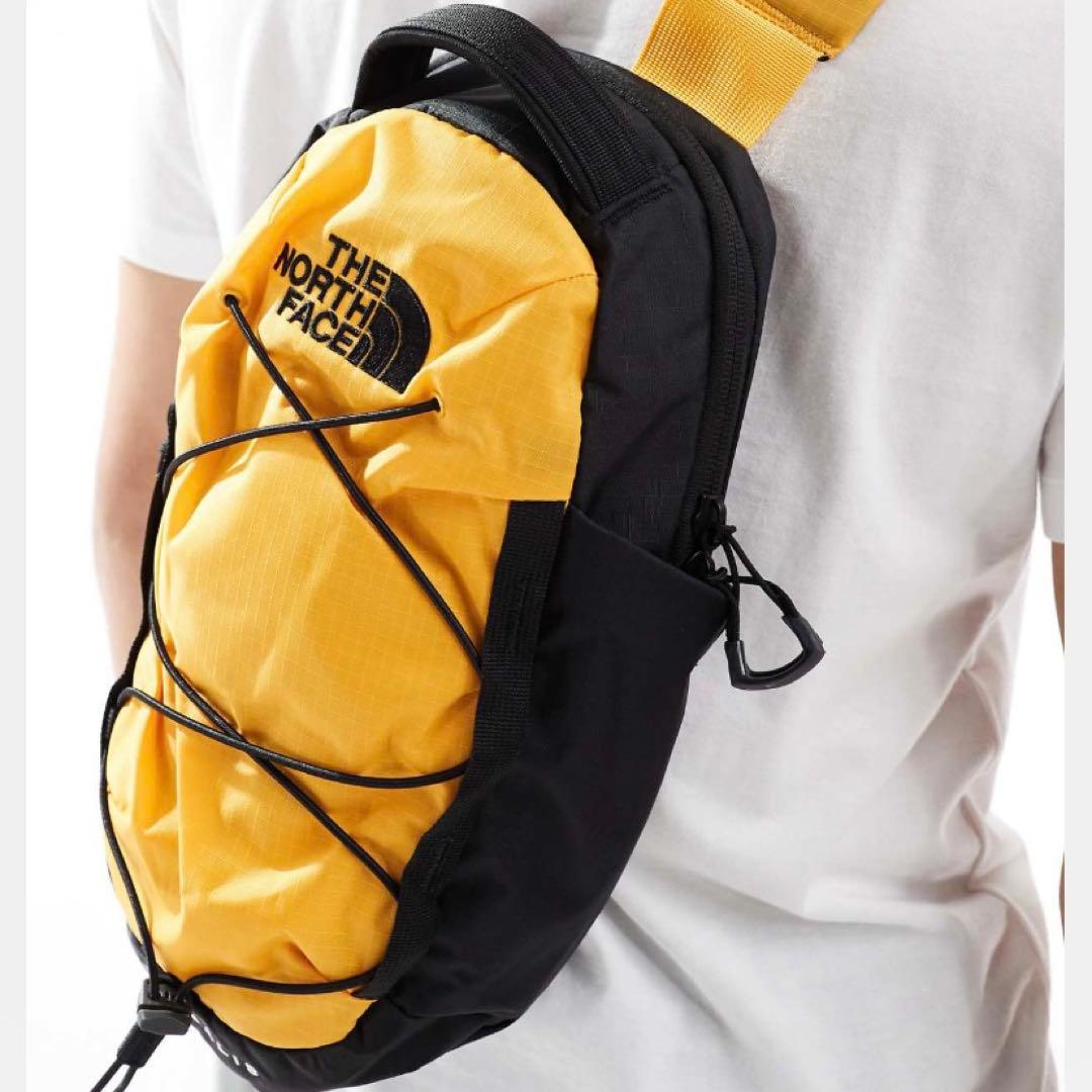 THE NORTH FACE ボディバッグ イエロー・ブラック