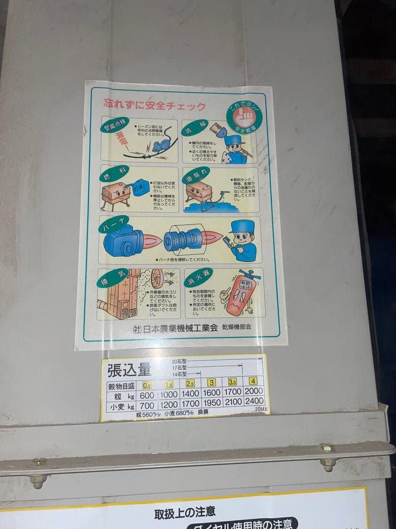 米　麦　乾燥機　三菱　MCD20MXⅡ 穀物用循環　すぐに使用できます