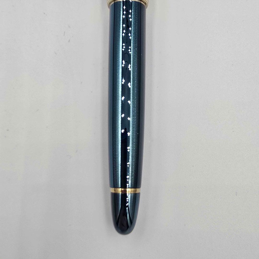 激レア 懸賞品 ThePeace Designブルーチタン 万年筆 セット18K