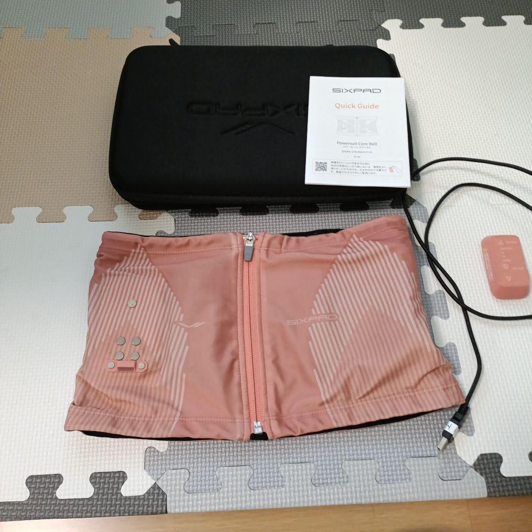 Mサイズ　SIXPAD 　コアベルトパワー ピンク 充電式
