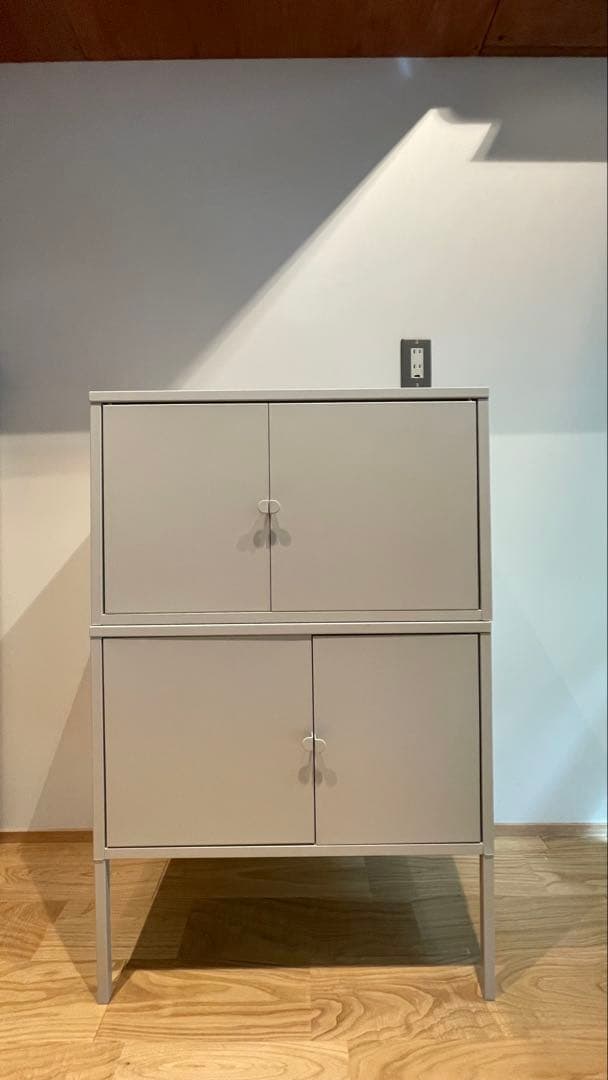 【配送料無料】IKEA リックスフルト キャビネット 2個セット　横並び可