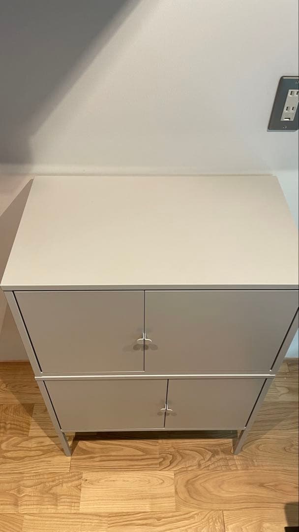 【配送料無料】IKEA リックスフルト キャビネット 2個セット　横並び可