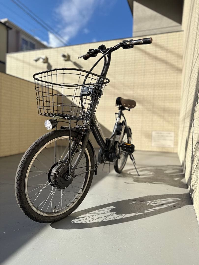 ペルテック電動アシスト自転車 TDN-206L ブラック 6AH