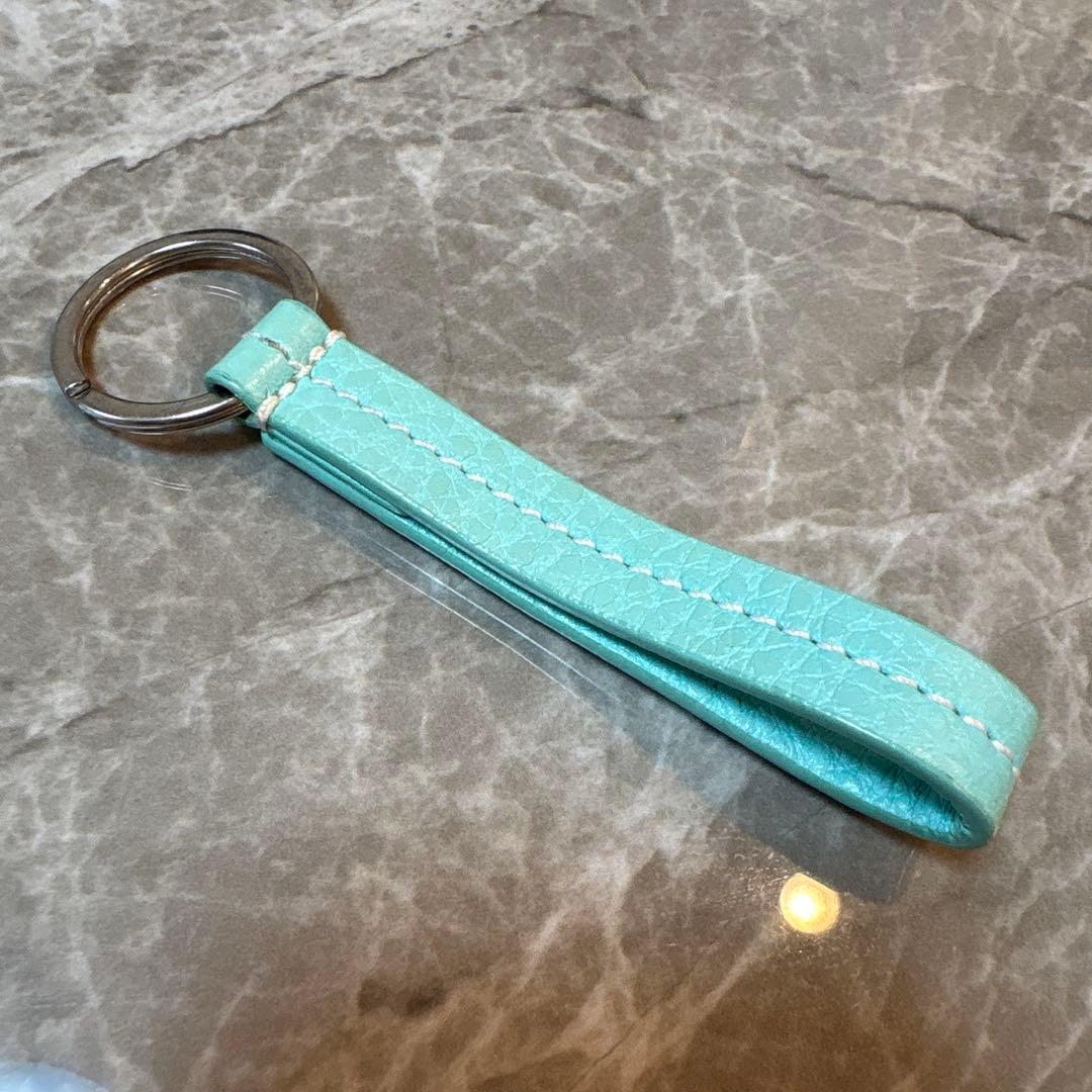 ティファニー　レザー キーホルダー ストラップ
