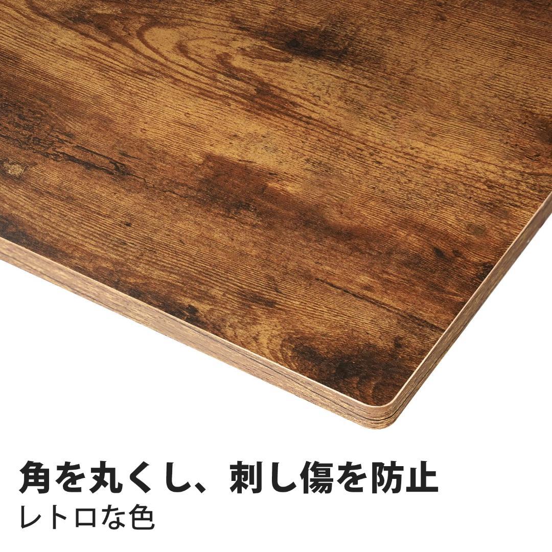 サイドテーブル シック 使いやすさ抜群 コの字 移動 キャスター
