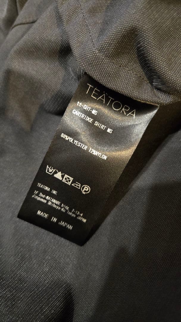 トップス TEATORA CARTRIDGE SHIRT MS 3