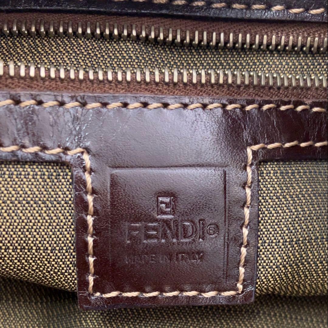 FENDI フェンディ　ズッカ柄　トートバッグ