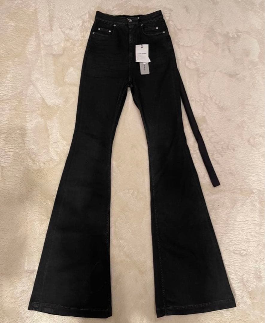 正規品【RICK OWENS DRKSHDW】BOLAN BOOTCUT SBB