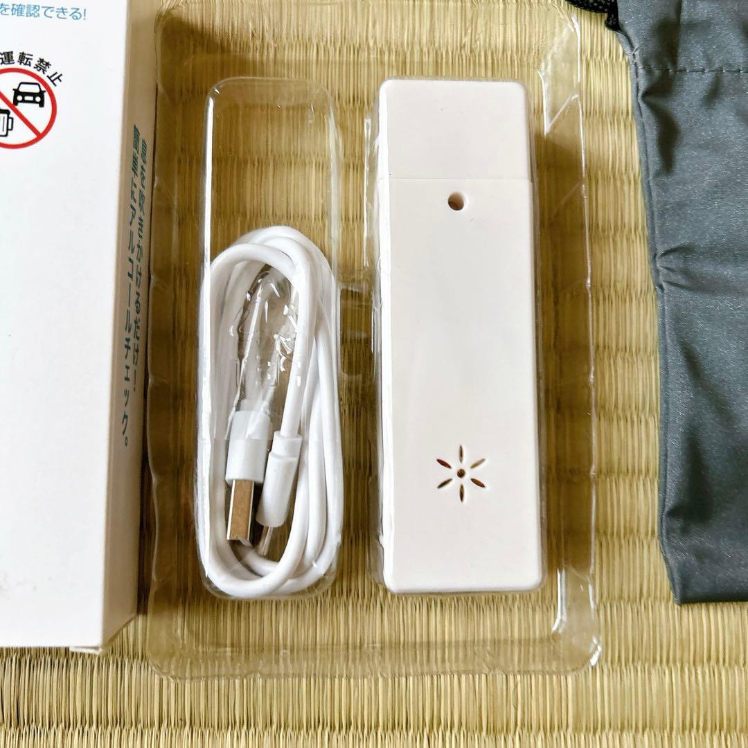 アルコール検知器 EK940 USB充電式 小型軽量 非接触