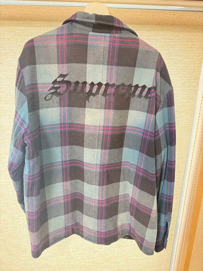 Supreme チェック柄 長袖シャツ XL ken kun