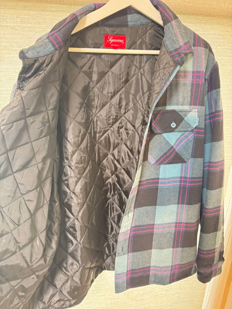 Supreme チェック柄 長袖シャツ XL ken kun