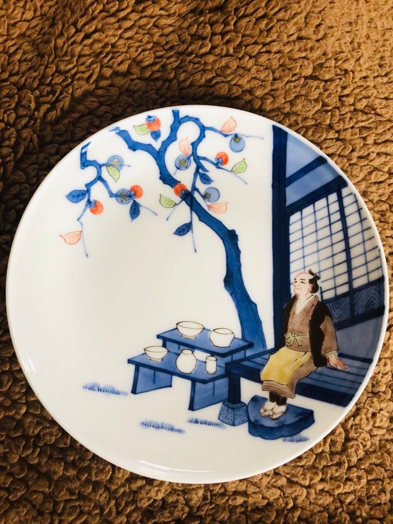 人門国宝十三代酒井田柿右衛門4枚ロイヤルコペンハーゲン イヤープレート1994年