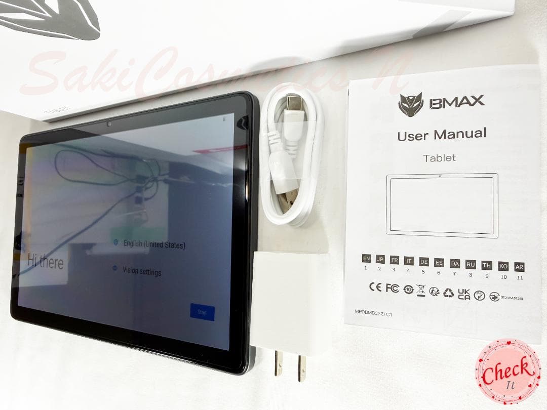 ✨最新版10インチタブレット✨ BMAX♡I10 Plus 動作確認済み✨