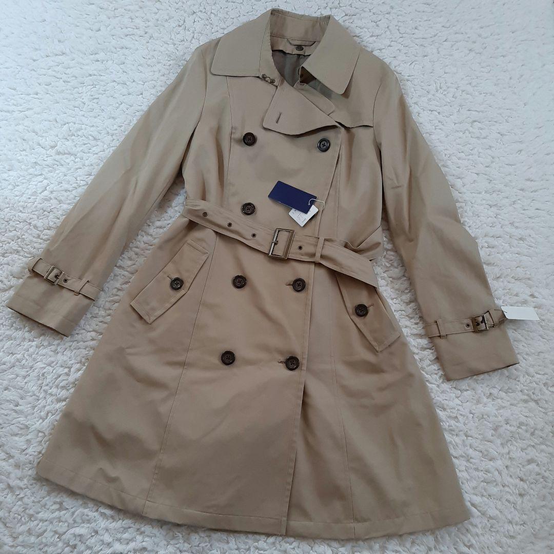 新品　洋服の青山　エヌライン　プレシャス トレンチコート ベージュ ライナーLL
