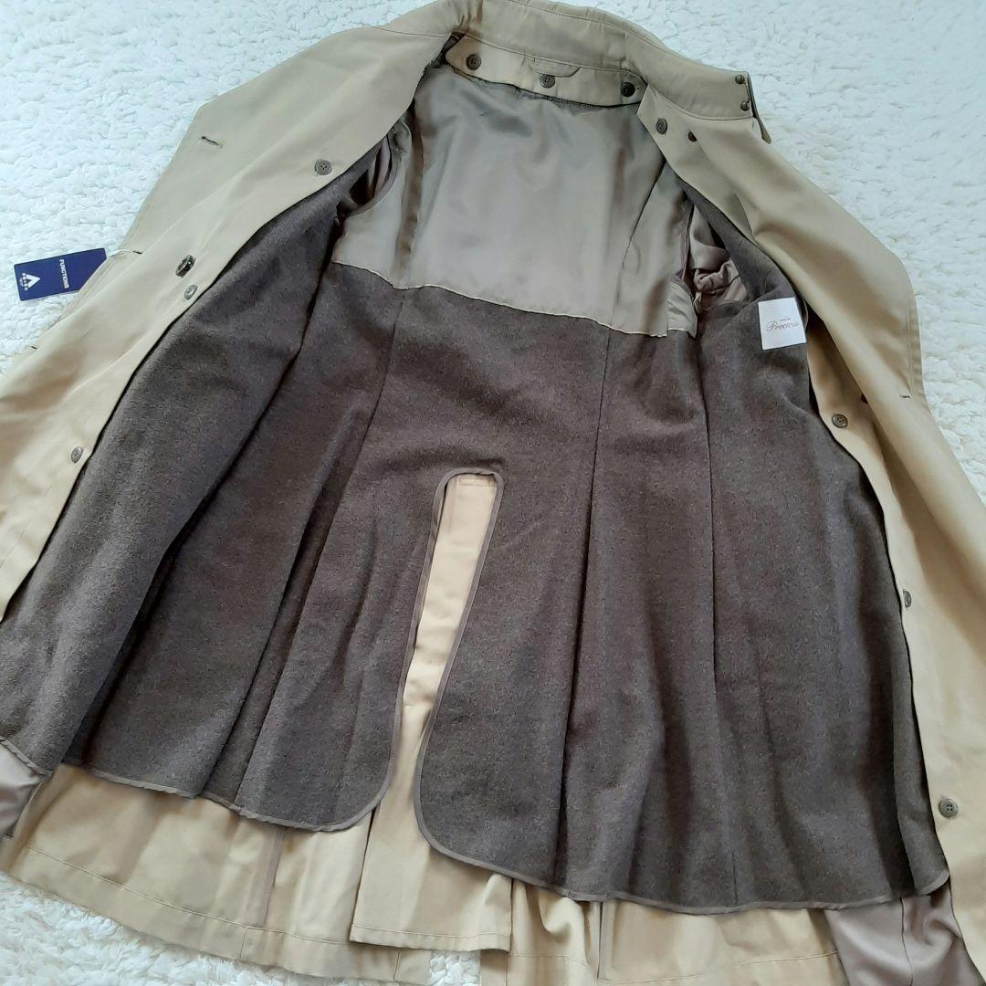 新品　洋服の青山　エヌライン　プレシャス トレンチコート ベージュ ライナーLL