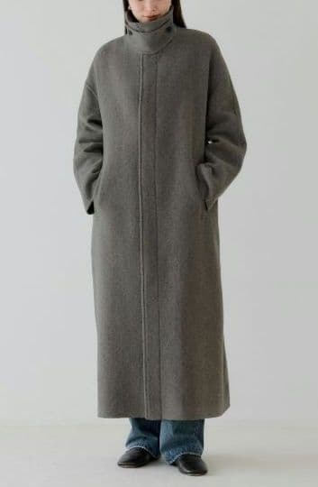 【美品】crewre リバーロングステンカラーコート　size3