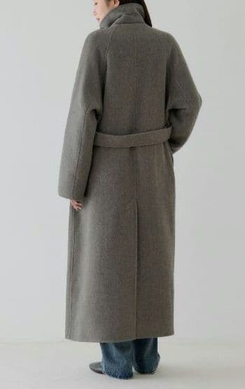 【美品】crewre リバーロングステンカラーコート　size3