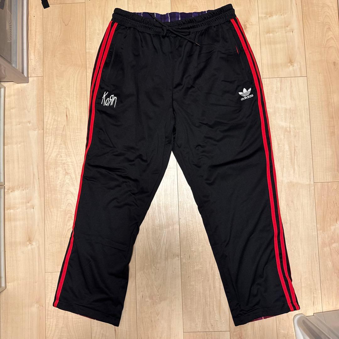 Adidas × Korn トラックパンツ XL リバーシブル