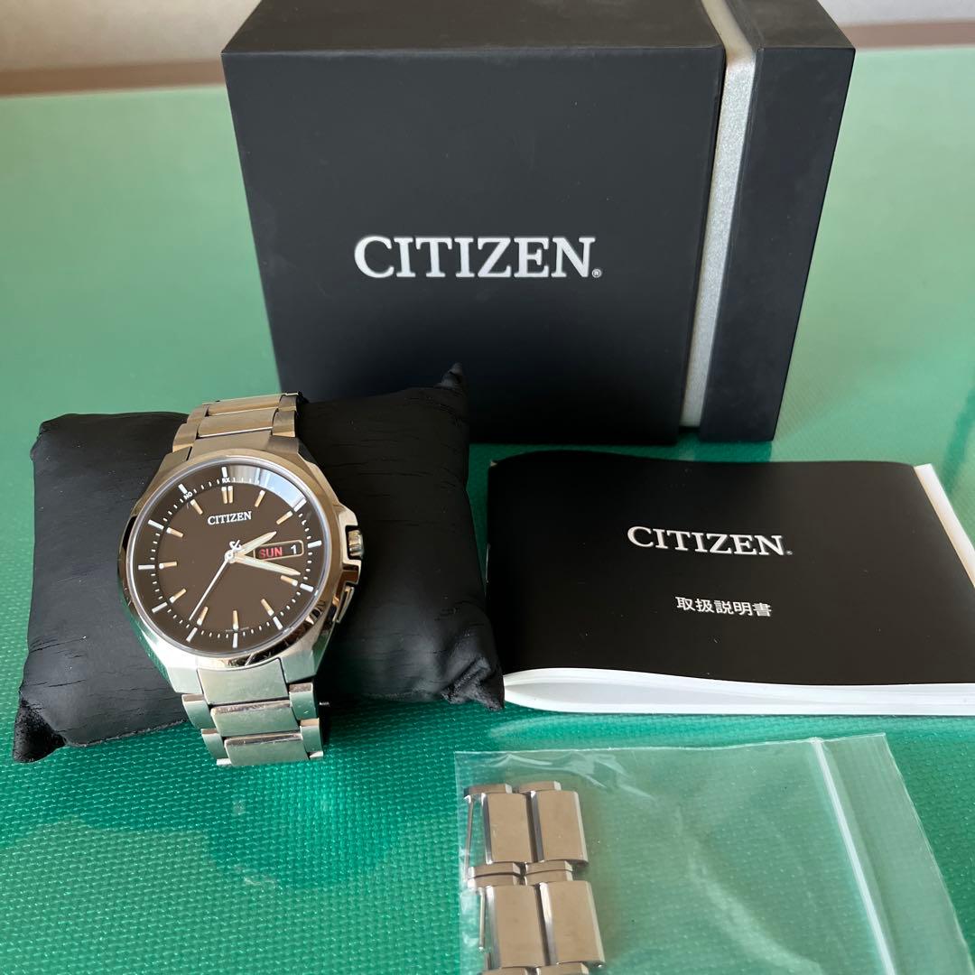 CITIZEN　シチズン　ATTESA　アテッサ　AT6010-59E チタン