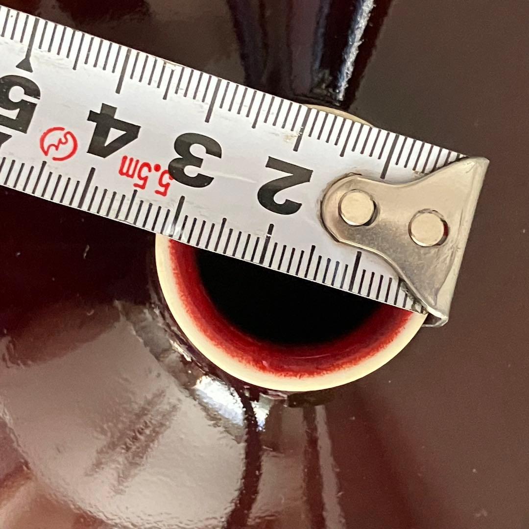 ビングオグレンタール　深紅　赤　花瓶