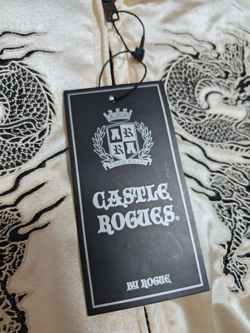 ROGUES 未使用近い 日本限定虎 スカジャン unisex サテン