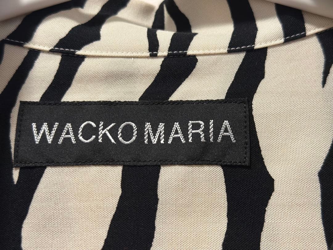 トップス WACKO MARIA Tiger Open Collar Shirt