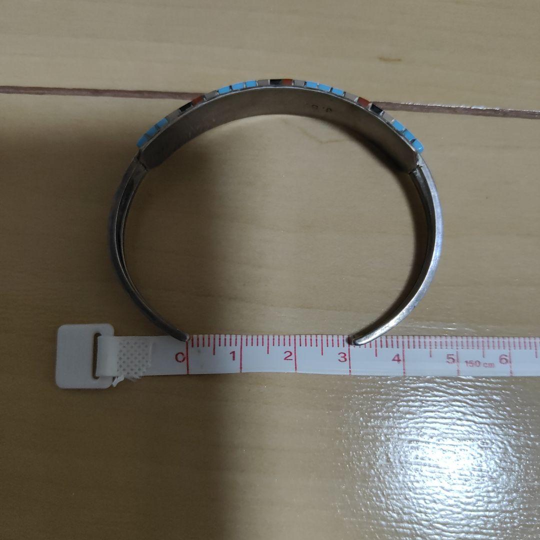 ズニ族　バングル　ブレスレット　ターコイズ　Native ネイティブ