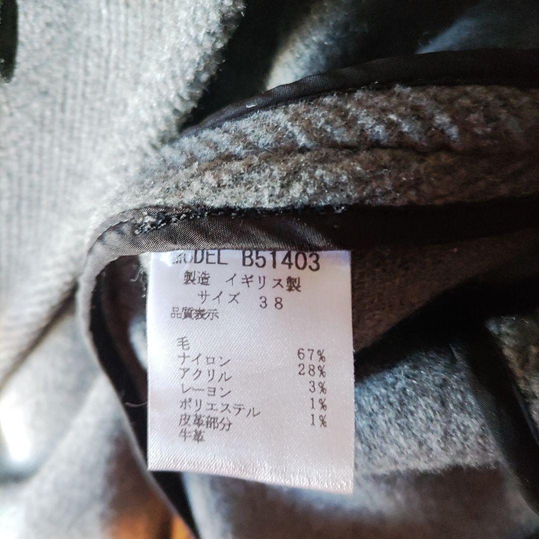 最終セール！美品GRENFELL　グレンフェル　ダッフルコート　グレー M