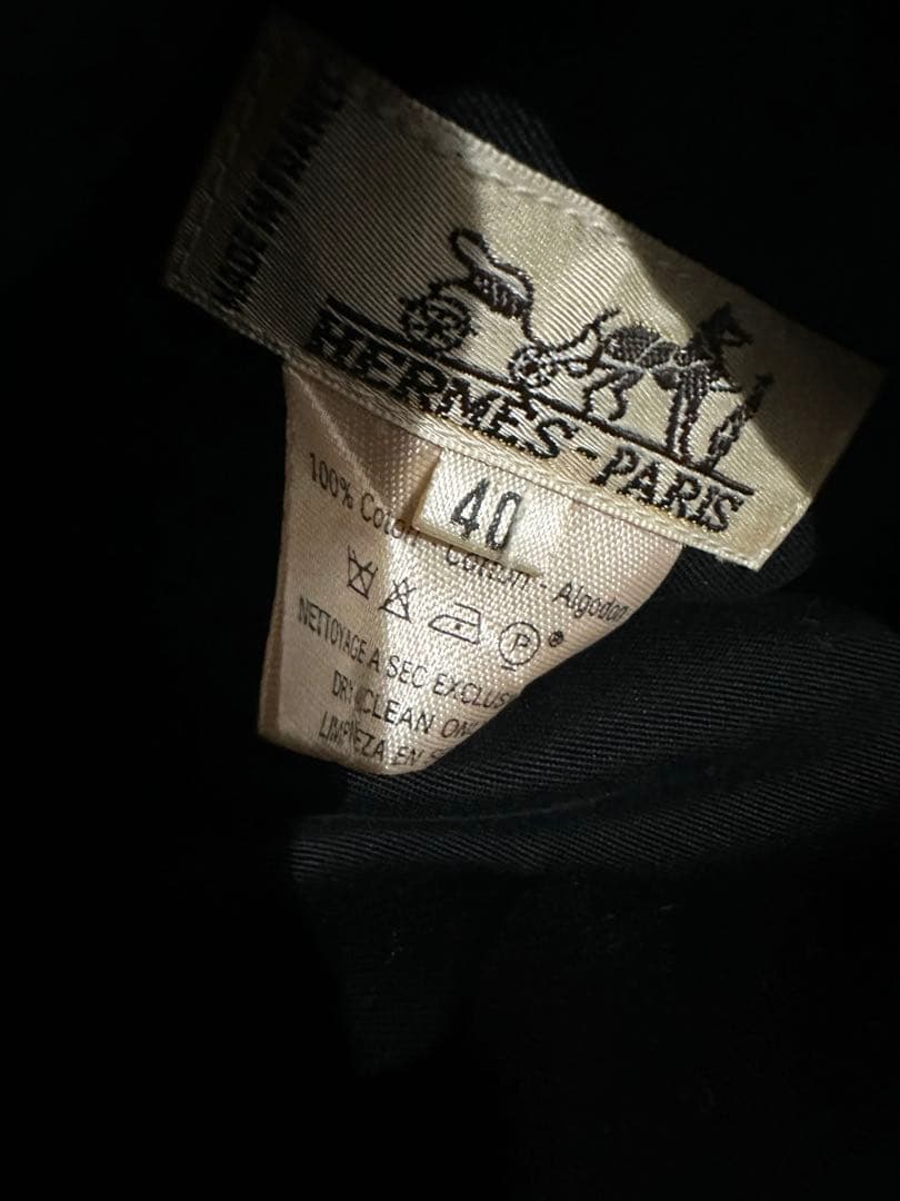 エルメス　正規品　リバーシブル　巻きスカート