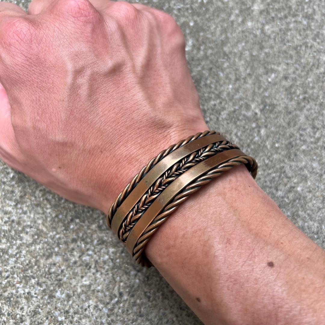 【値下げ】80年代　vintage バングル　Navajo ナバホ